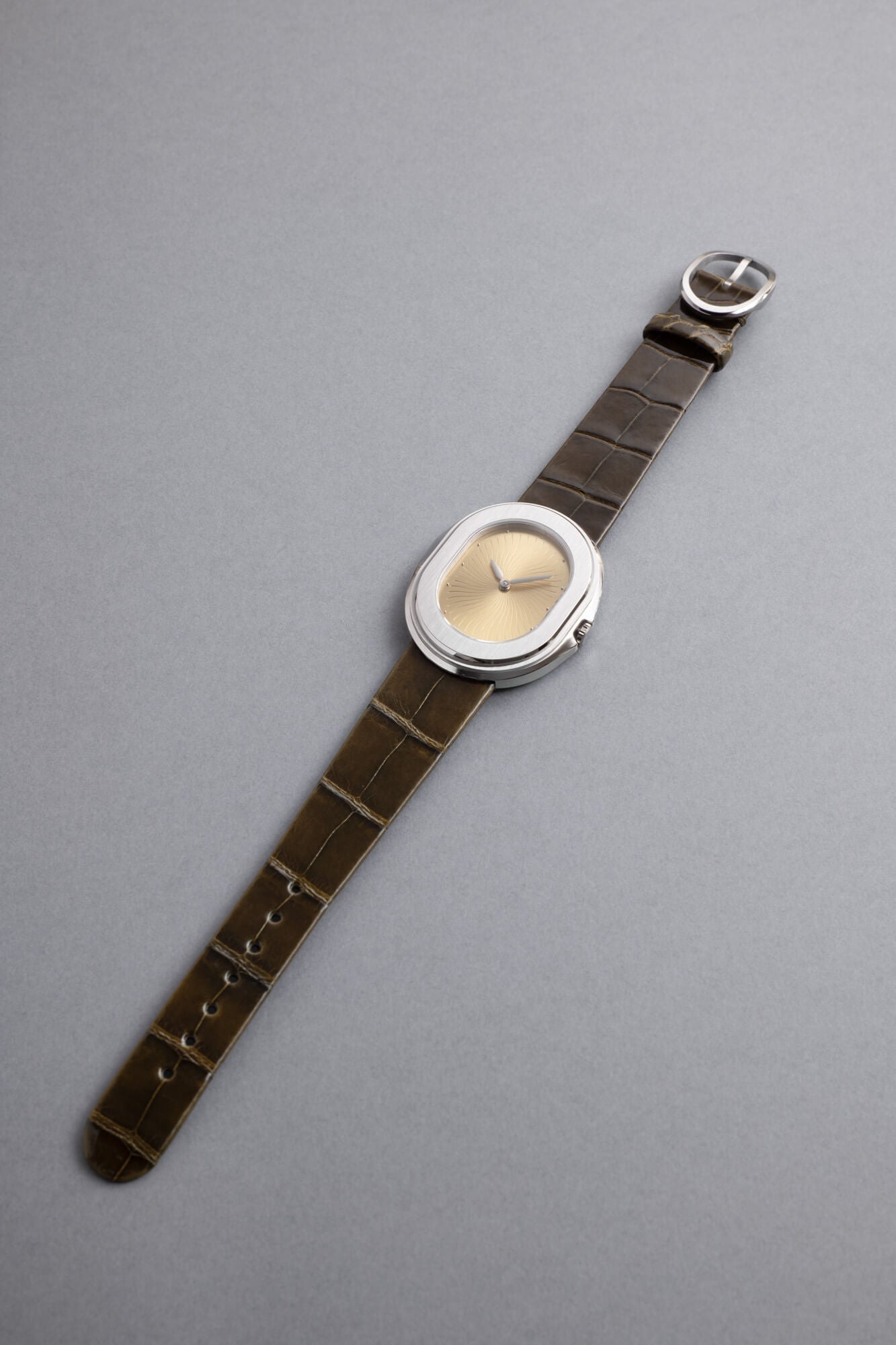 Bracelet 'Parade' – Alligator Olive