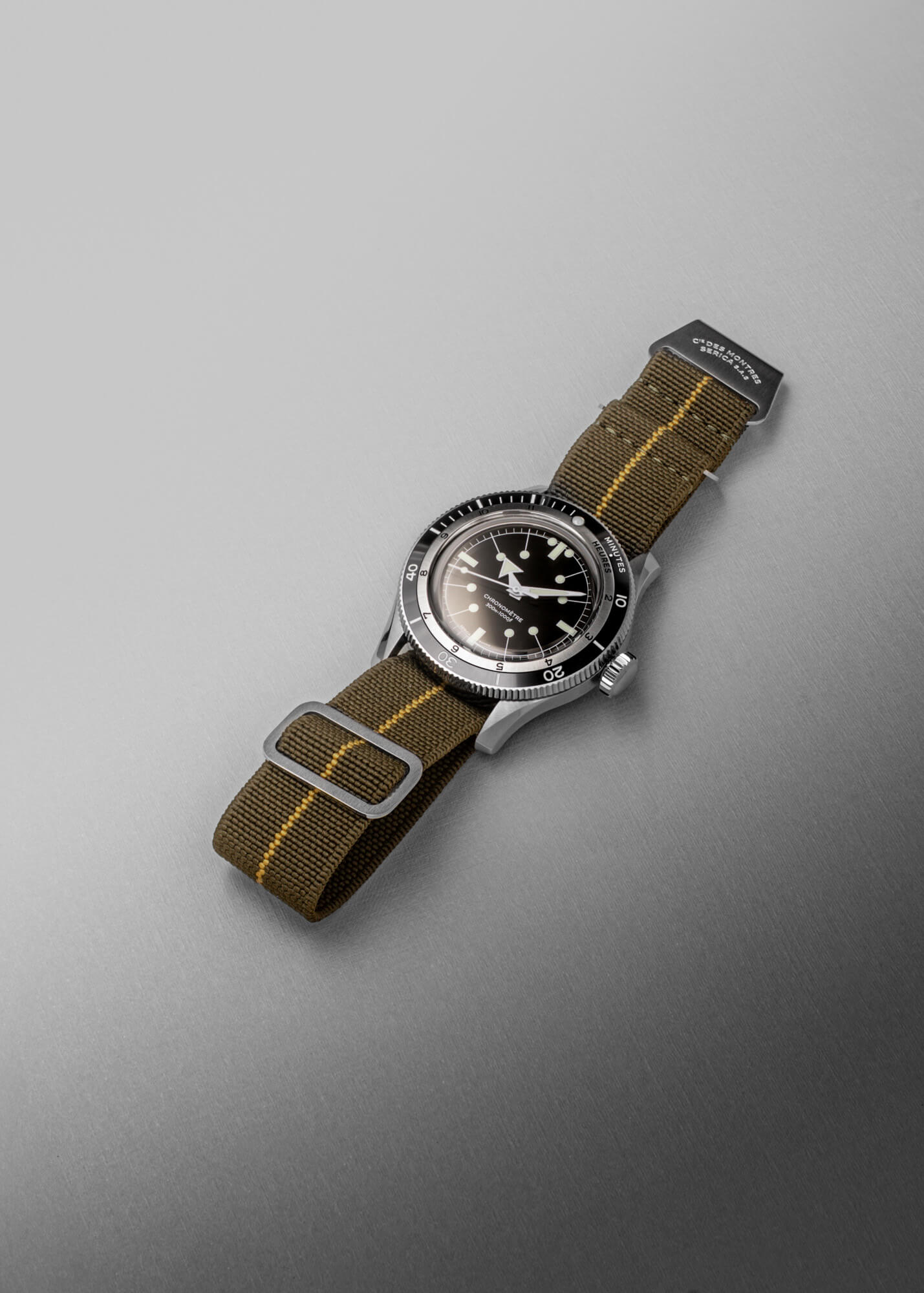 Sangle 'PLD' Vert Olive