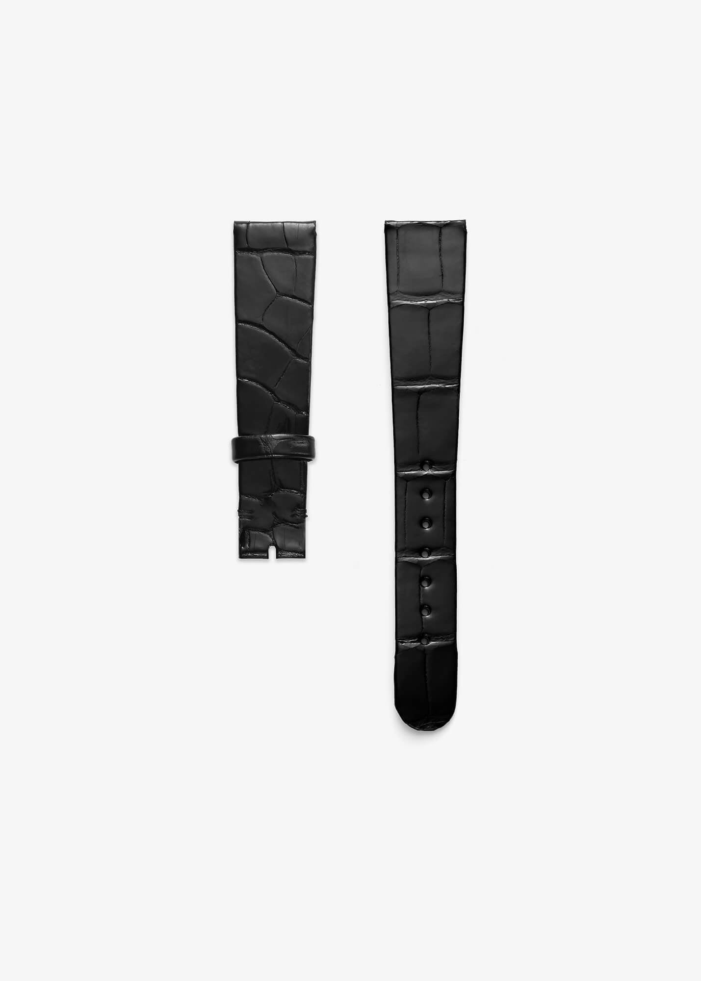 Bracelet 'Parade' - Alligator Noir